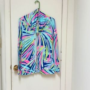 EUC Lilly Pulitzer Full Zip Up Popover